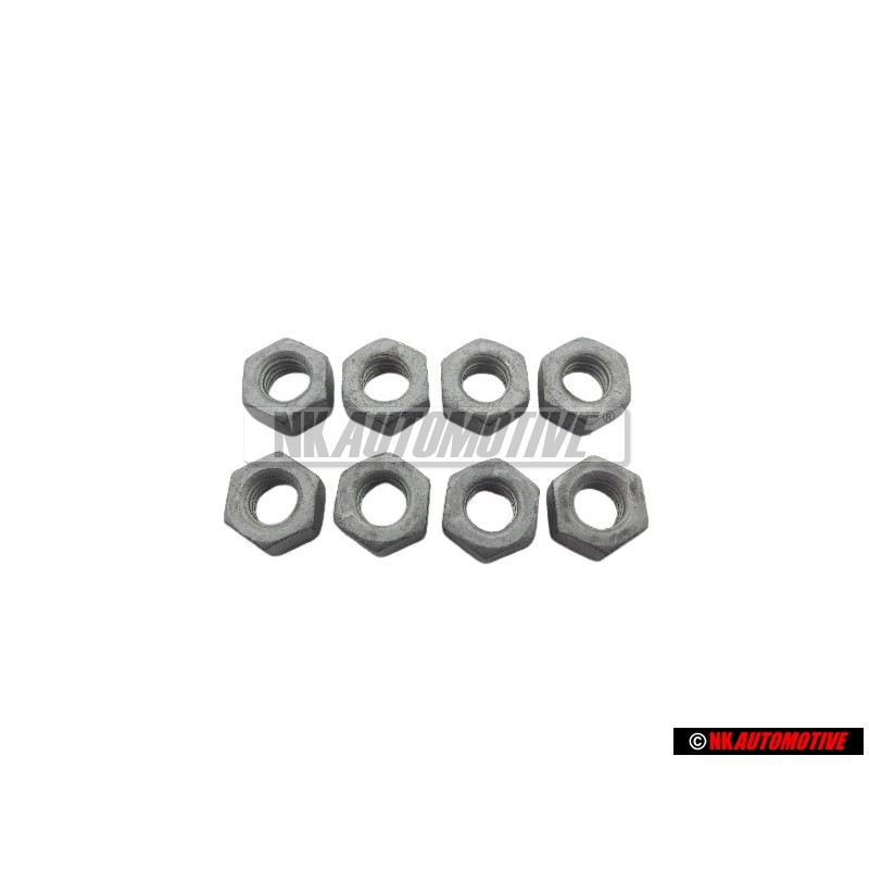 8x VW Original Ecrou 6 Pans - N 01100636