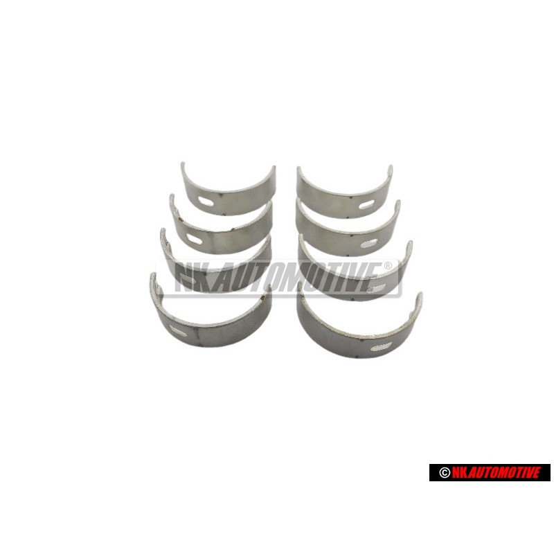 8x VW Original Demi-Coussinet Vilebrequin - 056105561B