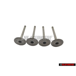 4x VW Original Soupape D'Admission - 048109601A