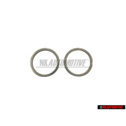 2x VW Original Bague-Joint - N 0138444