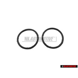 2x VW Original Bague-Joint - 037121687