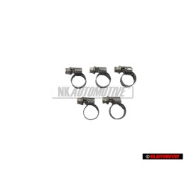 5x VW Original Collier De Flexible - N 0245281