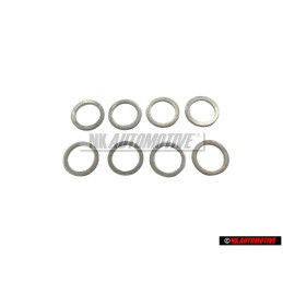 8x VW Original Bague-Joint - N 0138076