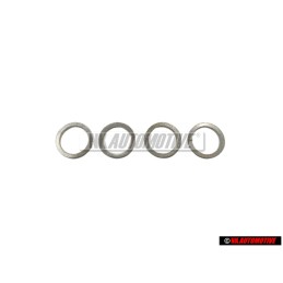 4x VW Original Bague-Joint - N 0138076