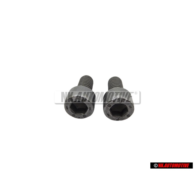 2x VW Original Vis A Tete Cylindrique Avec Six Pans Internes - N 0147018
