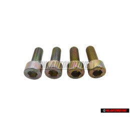 4x VW Original Vis a tete cylindrique avec six pans internes - N 0147091