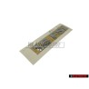 VW Original 1.6 FSI Arrière Embleme Monogramme Logo Chrome - 1K0853675F 739