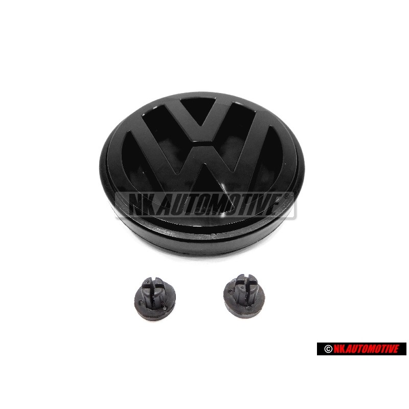 VW Original SET Insigne pour coffre arrière, emblème et clips - Golf MK2