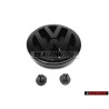 VW Original SET Insigne pour coffre arrière, emblème et clips - Golf MK2