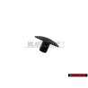 VW Original bouton-ression noir satine - 2H0867931 9B9