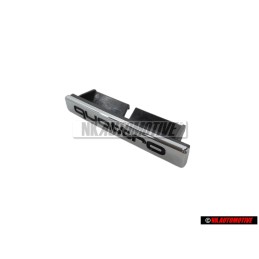 Audi Original QUATTRO Avant Embleme Monogramme Logo Chrome - 4F0853737 2ZZ