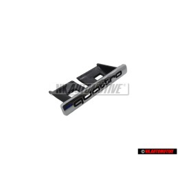 Audi Original QUATTRO Avant Embleme Monogramme Logo Chrome - 4E0853736C 2ZZ