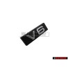 Audi Original V6 Avant Embleme Monogramme Logo Noir Chrome - 4E0853736E 2ZZ