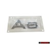 Audi Original A6 Arrière Embleme Monogramme Logo Chrome - 4B0853741C 2ZZ