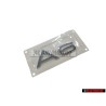 Audi Original A6 Arrière Embleme Monogramme Logo Chrome - 4B0853741C 2ZZ