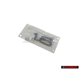 Audi Original 1.8 Arrière Embleme Monogramme Logo Chrome - 8L0853743E 2ZZ