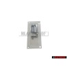 Audi Original 1.8 Arrière Embleme Monogramme Logo Chrome - 8L0853743E 2ZZ