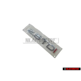 Audi Original 2.5 TDI Arrière Embleme Monogramme Logo - 4B0853743Q 2ZZ