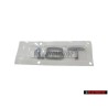 Audi Original 1.8T Arrière Embleme Monogramme Logo Chrome - 8L0853743G 2ZZ