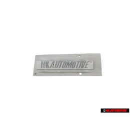 Audi Original 1.8T Arrière Embleme Monogramme Logo Chrome - 8L0853743G 2ZZ