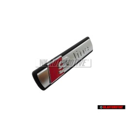Audi Original S-LINE Avant Embleme Monogramme Logo Chrome Rouge - 4F0853736A VUJ