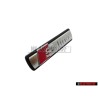 Audi Original S-LINE Avant Embleme Monogramme Logo Chrome Rouge - 4F0853736A VUJ