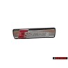 Audi Original S-LINE Avant Embleme Monogramme Logo Chrome Rouge - 4F0853736A VUJ