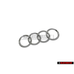 Audi Original Anneaux Arrière Embleme Logo Chrome - 8D5853742 2ZZ