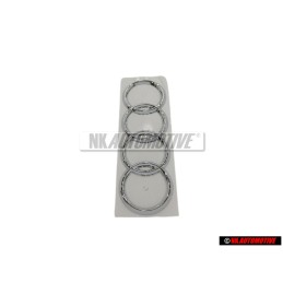 Audi Original Anneaux Arrière Embleme Logo Chrome - 8D5853742 2ZZ