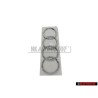 Audi Original Anneaux Arrière Embleme Logo Chrome - 8D5853742 2ZZ