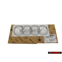 Audi Original Anneaux Arrière Embleme Logo Chrome - 8D5853742 2ZZ