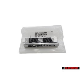 Audi Original QUATTRO Avant Embleme Monogramme Logo Chrome - 8E0853736 2ZZ