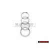 Audi Original Anneaux Arrière Embleme Logo Chrome - 4L0853742 2ZZ
