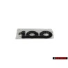 Audi Original 100 Arrière Embleme Monogramme Logo Noir - 431853741A 2FA