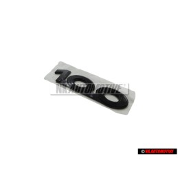Audi Original 100 Arrière Embleme Monogramme Logo Noir - 431853741A 2FA
