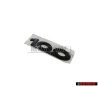 Audi Original 100 Arrière Embleme Monogramme Logo Noir - 431853741A 2FA