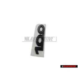 Audi Original 100 Arrière Embleme Monogramme Logo Noir - 431853741A 2FA