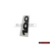 Audi Original 100 Arrière Embleme Monogramme Logo Noir - 431853741A 2FA
