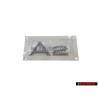 Audi Original A2 Arrière Embleme Monogramme Logo Chrome - 8Z0853741B 2ZZ