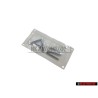 Audi Original A2 Arrière Embleme Monogramme Logo Chrome - 8Z0853741B 2ZZ