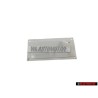 Audi Original A2 Arrière Embleme Monogramme Logo Chrome - 8Z0853741B 2ZZ