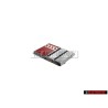 Audi Original S4 Volant Plaquette Embleme Logo Chrome Rouge - 8A0419685B