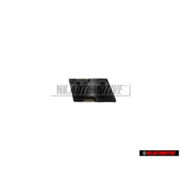 Audi Original S4 Volant Plaquette Embleme Logo Chrome Rouge - 8A0419685B
