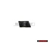 Audi Original S4 Volant Plaquette Embleme Logo Chrome Rouge - 8A0419685B