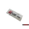 Audi Original RS4 Arrière Embleme Monogramme Logo Chrome Rouge - 8D9853740 2ZZ