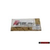 Audi Original RS4 Arrière Embleme Monogramme Logo Chrome Rouge - 8D9853740 2ZZ