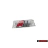 Audi Original S4 Arrière Embleme Monogramme Logo Chrome Rouge - 8D5853737G 2ZZ
