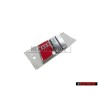Audi Original S4 Arrière Embleme Monogramme Logo Chrome Rouge - 8D5853737G 2ZZ