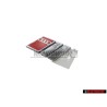 Audi Original S4 Arrière Embleme Monogramme Logo Chrome Rouge - 8D5853737G 2ZZ