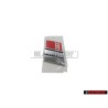Audi Original S4 Arrière Embleme Monogramme Logo Chrome Rouge - 8D5853737G 2ZZ